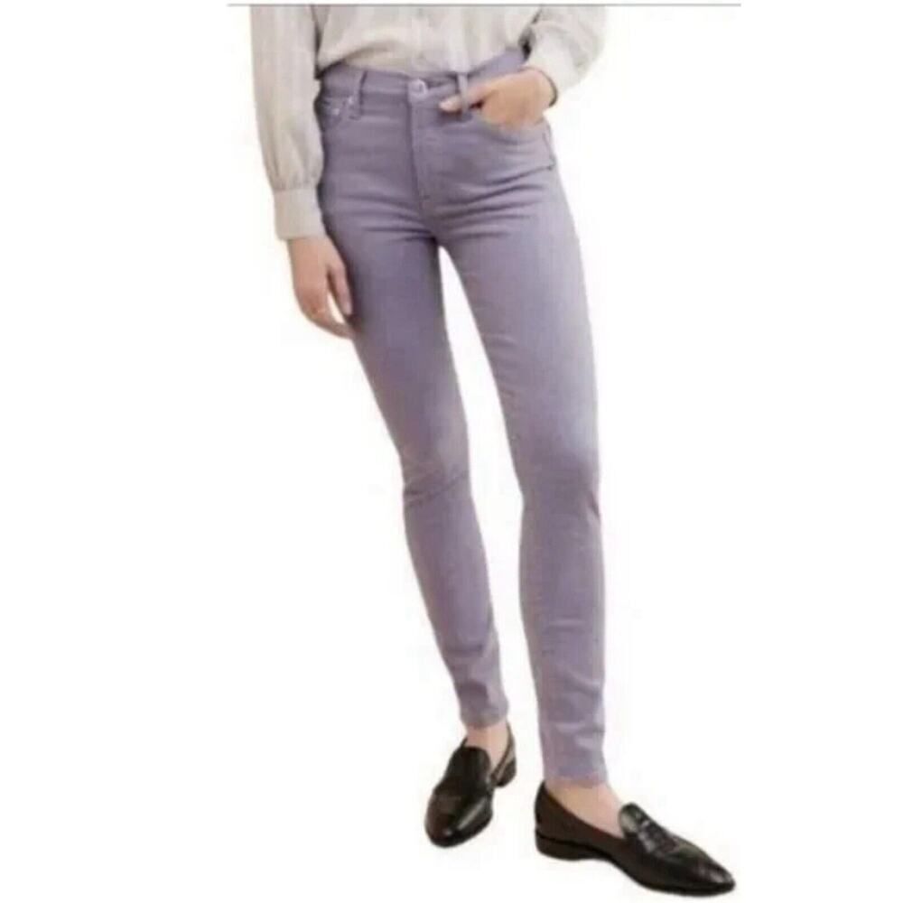 NWT EDWIN PIXIE MID RISE SKINNY JEANS Women's Size 32 SILVER LINING MSRP $148